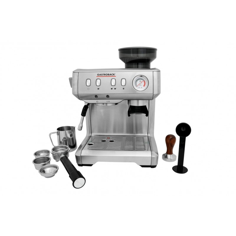 4016432426192 - GASTROBACK 42619 Design Espresso Advanced Barista Espressomaschine Edelstahl