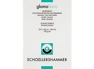 4016443250496 - SCHOELLERSHAMMER Skizzenblock DIN A3 102 g m2 297 x 420 mm Transparent 50 Blatt