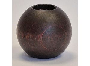 4016478083410 - Gardinenbefestigungen Ersatzteile KUTTI Holzkugel Schlaufenkugel Ø 25 mm Gr 1 braun Ø25cm Holzwerkstoff Gardinenbefestigungen Deko für Raffrollos und Scheibengardinen