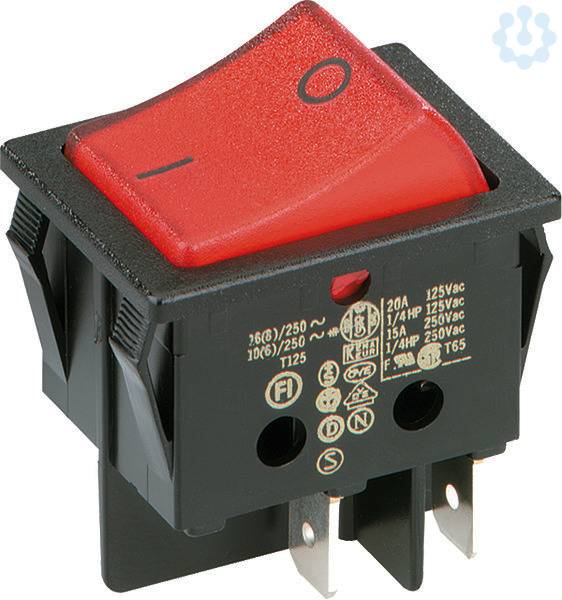 4016514016259 - Bachmann Wippenschalter s rot 924099 Serie 3652 2pol Ausschalter bel 4016514016259 - Bachmann Wippenschalter s rot 924099 Serie 3652 2pol Ausschalter bel