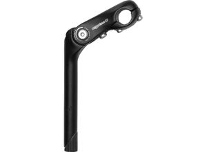 4016538083237 - Humpert ergotec Kobra Vario Fahrradvorbau Fahrrad Lenkervorbau winkelverstellbar Vorbau schwarz matt 254 x 254 x 180 90 mm