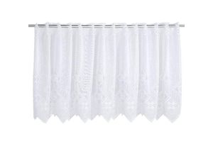 4016546039127 - Panneau grafisch weiß 50 x 155 cm Bistrogardinen - Neusser Collection