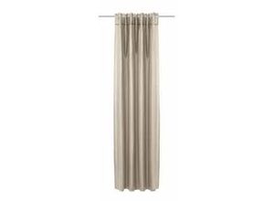 4016546080723 - - Verdunklungsschal Dimout Sibille beige 135 x 245 cm Gardinen