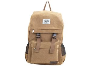 4016565264173 - NOWI Freizeitrucksack Heritage 13 Liter braun