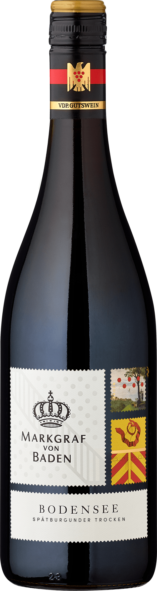 4016701901337 - 2018 Markgraf von Baden Bodensee Spätburgunder VDPGutswein trocken Baden 4016701901337 - 2018 Markgraf von Baden Bodensee Spätburgunder VDPGutswein trocken Baden