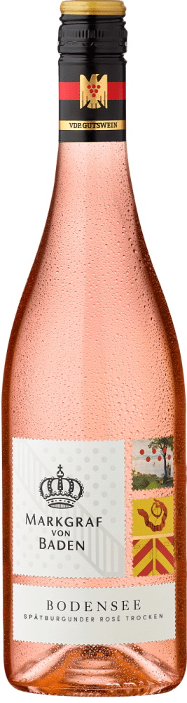 4016701903331 - 2020 Markgraf von Baden Bodensee Spätburgunder Rosé VDPGutswein trocken Baden