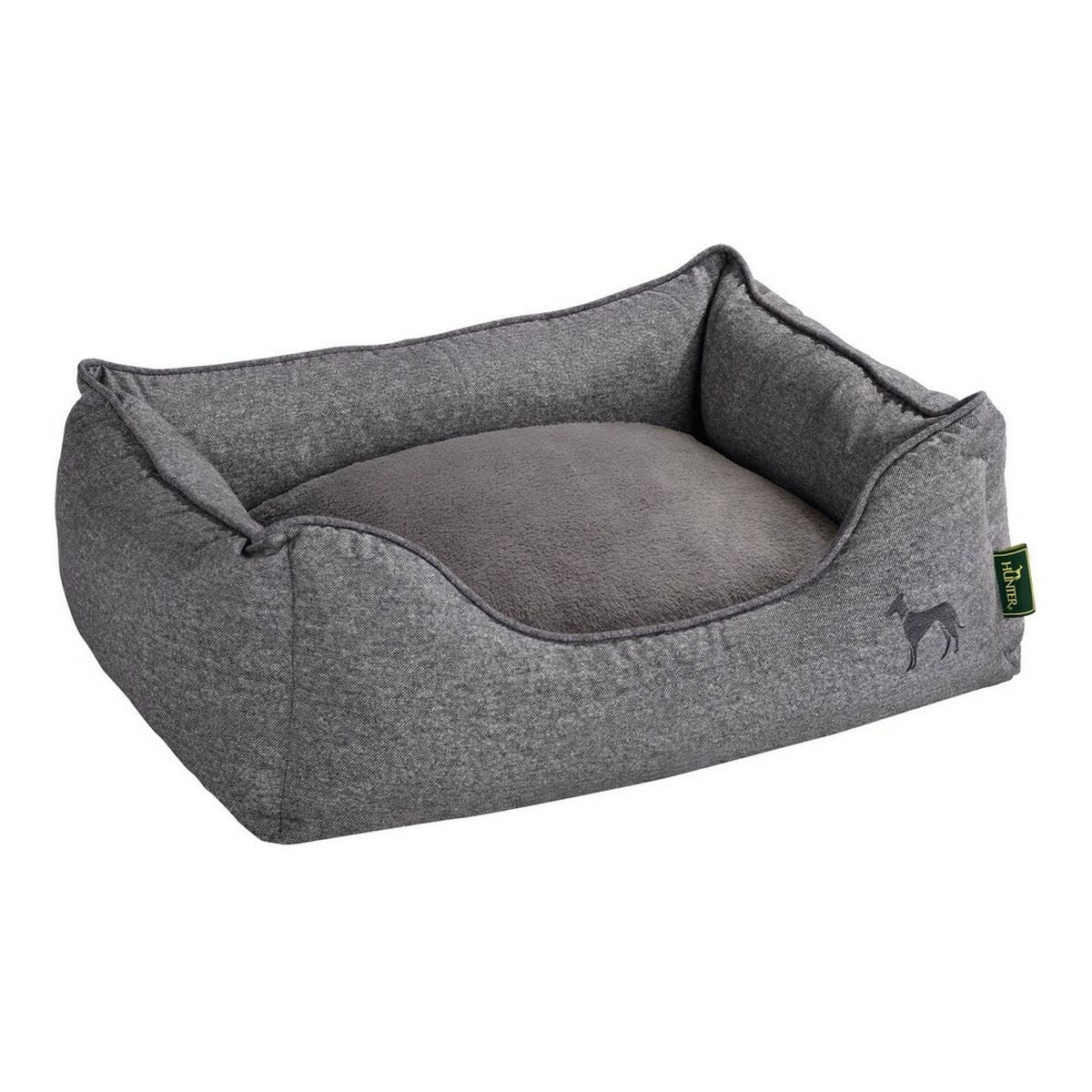 4016739614292 - HUNTER Hundesofa Hundebett Boston Microfaser S 60 x 50 x 20 cm grau 4016739614292 - HUNTER Hundesofa Hundebett Boston Microfaser S 60 x 50 x 20 cm grau