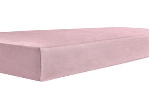 4016765222737 - Spannbettlaken KNEER Easy-Stretch Laken Gr B L 180-200 cm x 200-220 cm 1 St Jersey-Elasthan 30 cm 180-200 x 200-220 cm rosa (rosé) Spannbettlaken optimaler Sitz