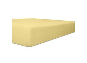 4016765323106 - Wäschefabrik Kneer Ek - Kneer Vario-Stretch Spannbetttuch one für Topper 4-12 cm Höhe Qualität 22 Farbe creme 140x200x4-12