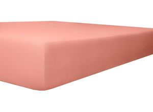 4016765324592 - Spannbettlaken KNEER Vario-Stretch-Topper Laken Gr B L 160 cm x 200 cm 1 St Jersey-Modal 4-12 cm 160 x 200 cm rosa (altrosa) Spannbettlaken mit Tunnelsaum