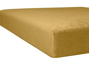 4016765333372 - Spannbettlaken KNEER Flausch-Frottee Laken Gr B L 140-160 cm x 200 cm 1 St Frottee 140-160 x 200 cm 22 cm beige (sand) flauschig