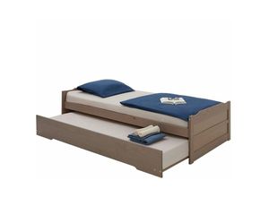 4016787050882 - - Ausziehbett lorena 90x190 cm Kiefer massiv in taupe