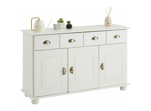 4016787083118 - - Sideboard colmar Kiefer massiv weiß