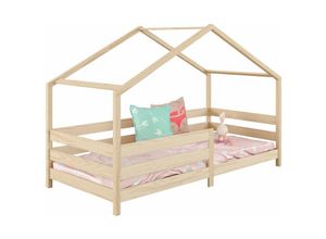 4016787713206 - - Hausbett rena in 90 x 200 cm mit Rausfallschutz in natur