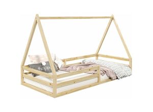 4016787713602 - - Hausbett sila in 90 x 200 aus massiver Kiefer in naturfarben