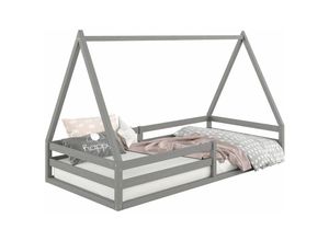 4016787713626 - - Hausbett sila in 90 x 200 aus massiver Kiefer in grau