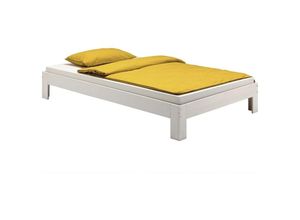 4016787728118 - - Futonbett Thomas 100 x 200 cm weiß lackiert