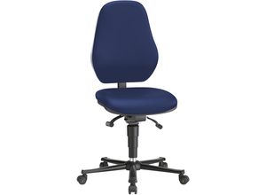 4016849292045 - BASIC Arbeitsdrehstuhl ESD Stoff Bezug blau