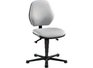 4016849560366 - Laborstuhl Basic Kunstleder StamskinTop grau