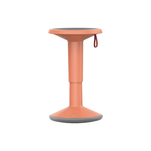 4016849583990 - Sitz- Stehhilfe interstuhl StandUP inkl Tragerinne höhenverstellbar B 330 x H 590-845 mm Kunststoff lachsorange