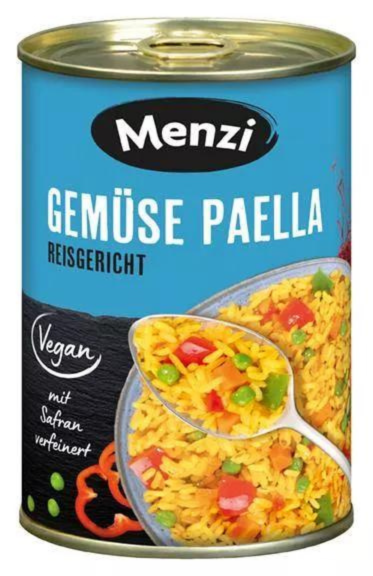 4016900416144 - Gemüse Paella Reisgericht von Menzi 400g