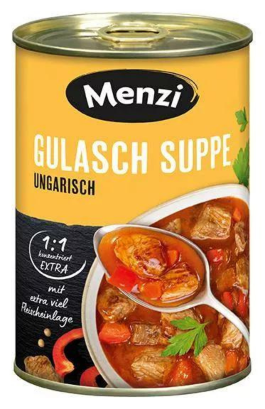 4016900417080 - Menzi Gulasch Suppe ungarisch 11 extra 400ml