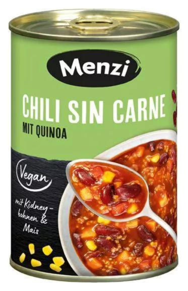 4016900419428 - Chili sin Carne mit Quinoa von Menzi 400g