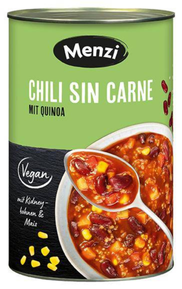 4016900419459 - Chili sin Carne mit Quinoa von Menzi 4200g