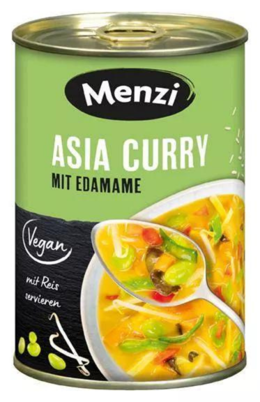 4016900419503 - Asia Curry mit Edamame von Menzi 400g