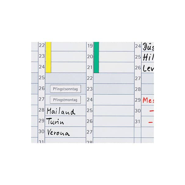 4016946002356 - Feiertagsschilder magnetisch 50mmx13 cm 1mm weiß