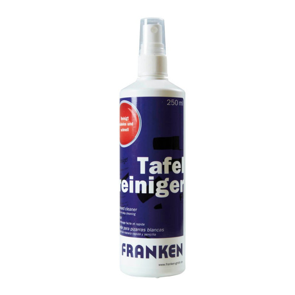 4016946019156 - Tafelreiniger Franken geeignet für Schreib-& Magnettafeln schnelltrocknend Inhalt 250 ml in Pumpsprayflasche