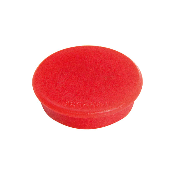 4016946052115 - Haftmagnete HM3001 rund 32x7mm (ØxH) rot 800g Haftkraft 4016946052115 10 Stück