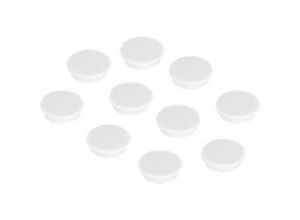 4016946052177 - Kraftmagnete Franken rund bis 08 kg Speziallackierung Ø 32 mm Kunststoff weiß 10 Stück
