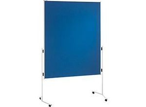4016946186674 - Moderationstafel Eco ECO-UMTF 03 120x150cm Filz + Filz (beidseitig) pinnbar mit Rollen blau + blau 4016946186674 Franken 4016946186674 - Moderationstafel Eco ECO-UMTF 03 120x150cm Filz + Filz (beidseitig) pinnbar mit Rollen blau + blau 4016946186674 Franken