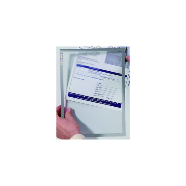 4016946187930 - Dokumentenhalter magnetisch grau A4 32my 4016946187930 Franken