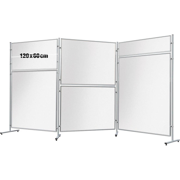 4016946196505 - Stellwand ECO doppelseitig weiß 1200 x 600 cm 4016946196505 FRANKEN EL-UTS60