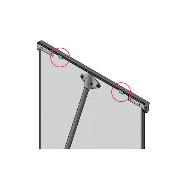 4016946204255 - Blockhaltezapfen für Flipchart 2 St 4016946204255 Franken 2 St