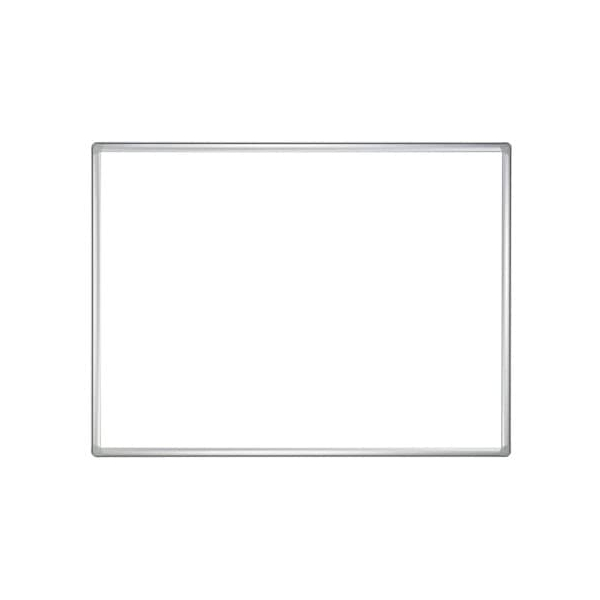 4016946206099 - Whiteboard PRO emailliert Wandmontage im Hoch- & Querformat Stahl weiß lackiert & Aluminiumrahmen magnethaftend Ablageschale 450 x 600 mm