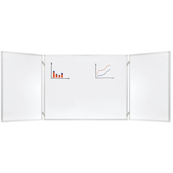 4016946209731 - FRANKEN ECO Whiteboard SC4203 Wandmontiert Magnetisch Emaille 120 x 90 cm