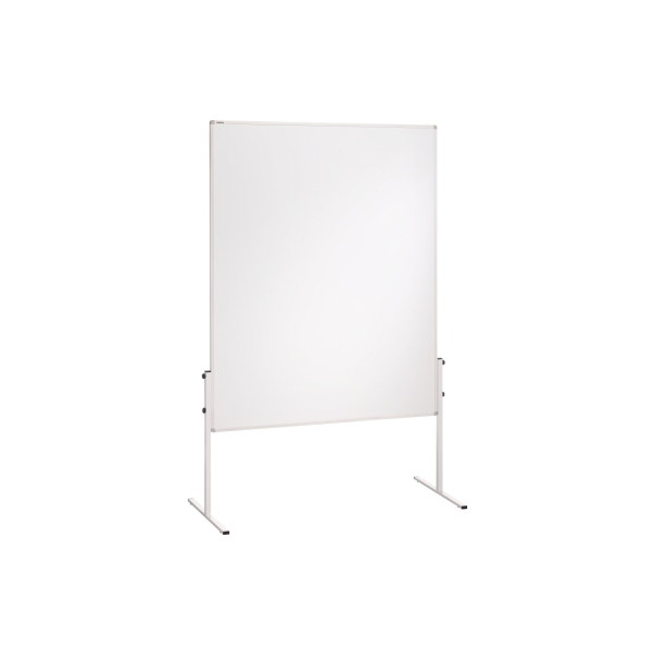 4016946217149 - X-tra!Line Mobiles Whiteboard Magnetisch Lackierter Stahl Doppelseitig 150 (B) x 120 (H) cm