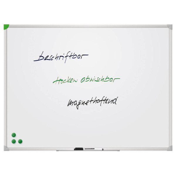 4016946224178 - Whiteboard U-Act!Line® Hoch- & Querformat emailliert magnethaftend recycelbar mit Ablageschale B 900 x H 600 mm