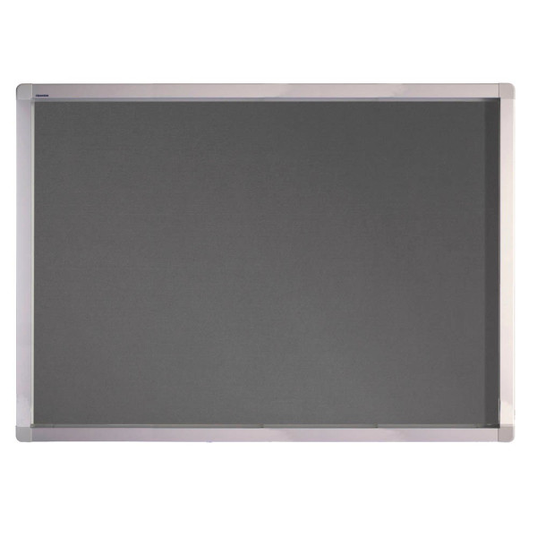 4016946224642 - Schaukasten Eco 98x704x45cm silber mit Filztafel für Außenbe