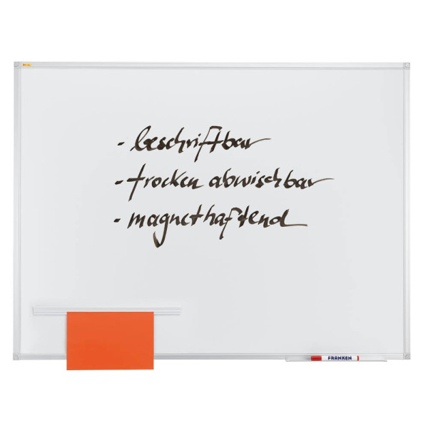 4016946705738 - Whiteboard X-tra Line 100 x 75cm emailliert Aluminiumrahmen 4016946705738 Franken