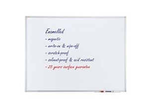 4016946706704 - FRANKEN X-tra!Line Whiteboard SC3219 Wandmontiert Magnetisch Emaille 120 x 120 cm