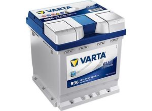 4016987143605 - B36 Blue Dynamic 12V 44Ah 420A Autobatterie 544 401 042 inkl 750 € Pfand - Varta