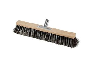 4016992021356 - Andreasbürsten - Besen Saalbesen Ossi-Blitz-Mischung Flachholz mit Stielhalter 50 cm