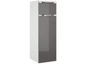 4017026086549 - Highboard Trentino Beimöbel Glas grau weiß glanz