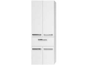 4017026096968 - Hochschrank Fokus 4005 Lack polarweiß hochglanz