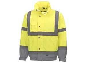 4017084728610 - safety&more Warnschutz-Blouson gelb