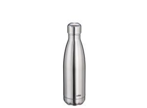 4017166543414 - Elegante Isolierflasche Thermosflasche aus satiniertem Edelstahl Volumen 500 ml